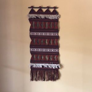 Vintage Columbian wall hanging